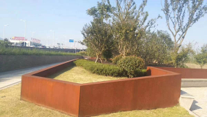 金州耐候钢挡土墙